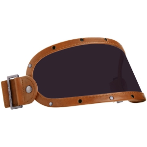 EXCELOR Leather Shield - Brown/Smoke