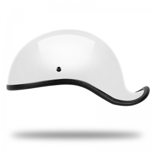800 Half Face Helmet - Pearl White