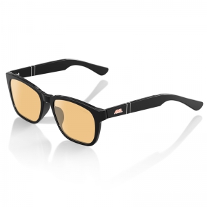 La Roma Sunglasses - Black Yellow