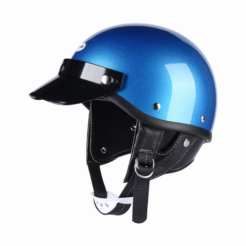STR Half Face Helmet - Moonlight Blue
