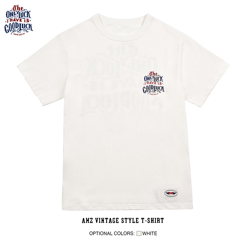 T-Shirt - Good Luck White
